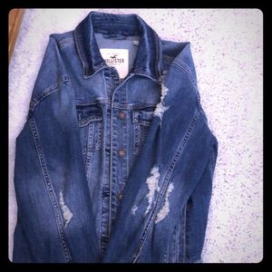 Brand new Hollister Jean jacket size M!